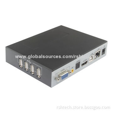 Android TV Box, Full HD Media Player 1,080P, Support 2.5-inch Data Hard Disk Connection